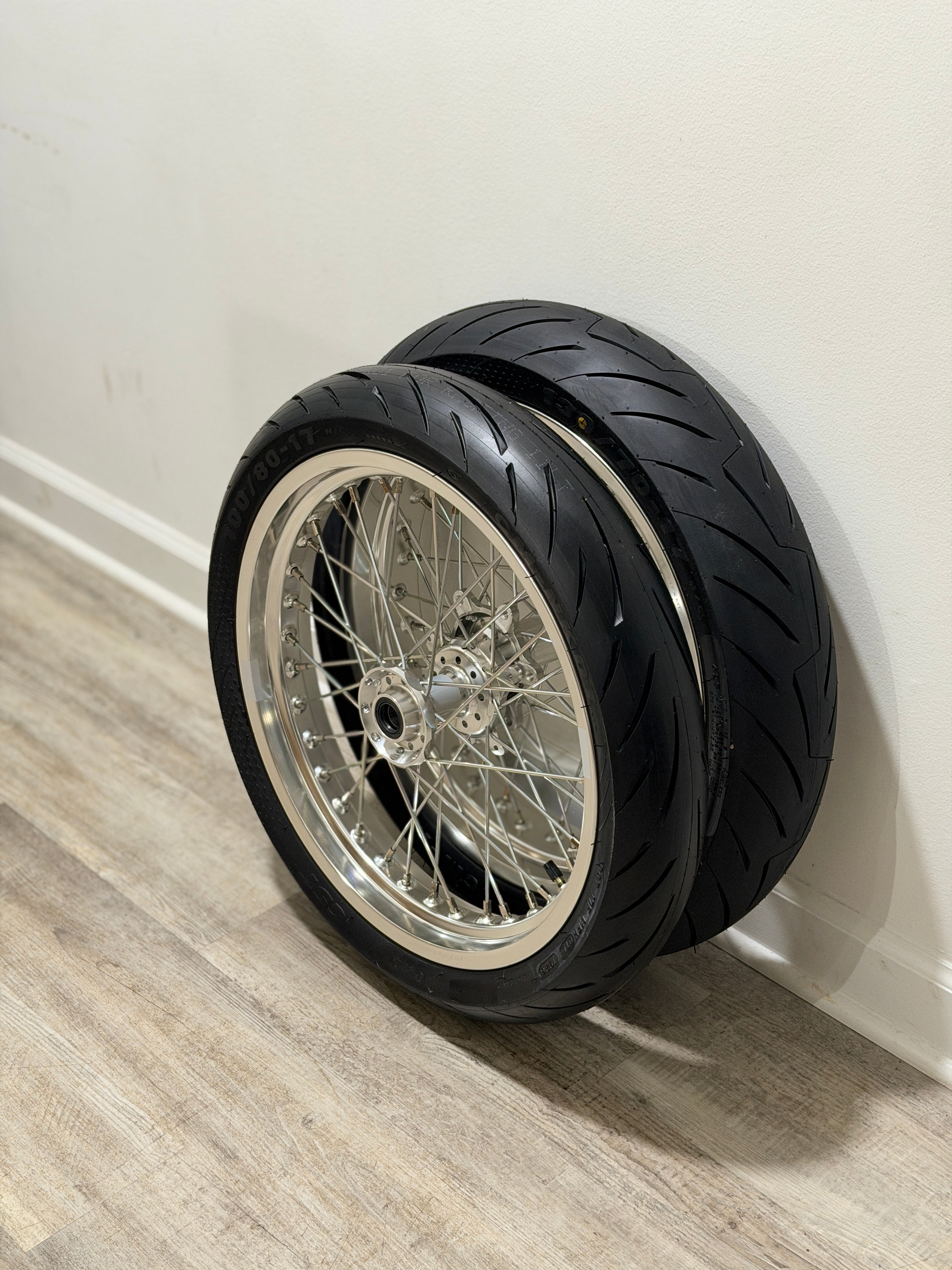 Chrome Ultra bee Supermoto Wheelset